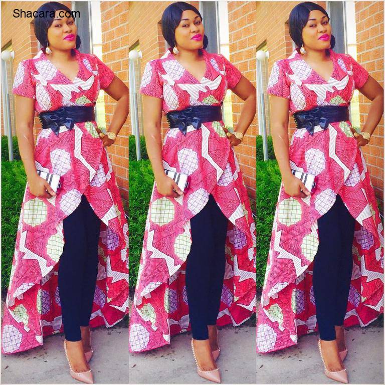 LET THESE LATEST FASHIONABLE ANKARA STYLES INSPIRE YOUR CHOICE
