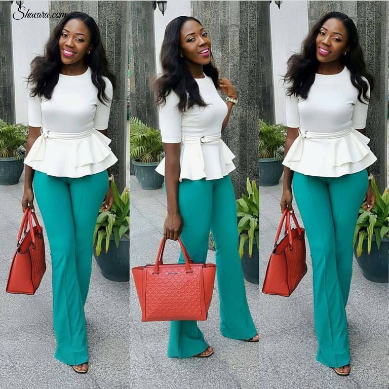 WORK OUTFIT: HOW TO STYLE YOUR PANT TROUSERS TO WORK