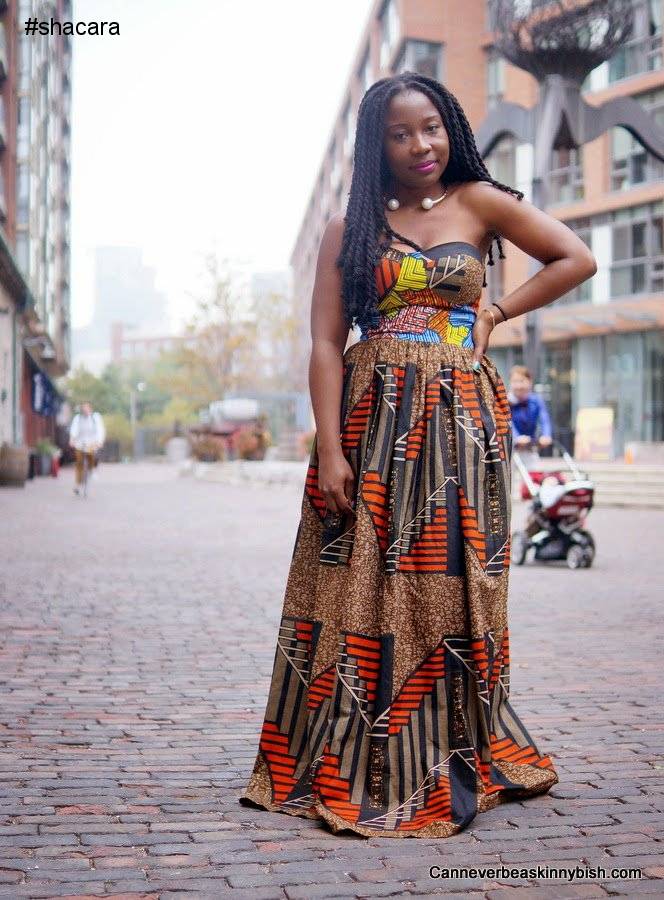 THE LATEST ANKARA LONG GOWN STYLES