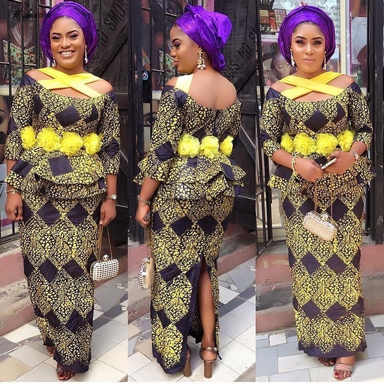 THESE ASO EBI STYLES FROM THESE FASHIONISATS WILL INSPIRE YOUR OWAMBE STYLE CHOICES THIS WEEKEND