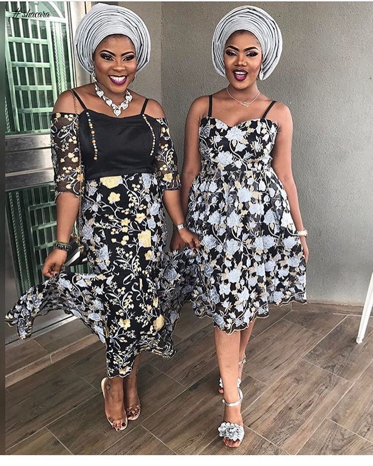 THESE ASO EBI STYLES FROM THESE FASHIONISATS WILL INSPIRE YOUR OWAMBE STYLE CHOICES THIS WEEKEND