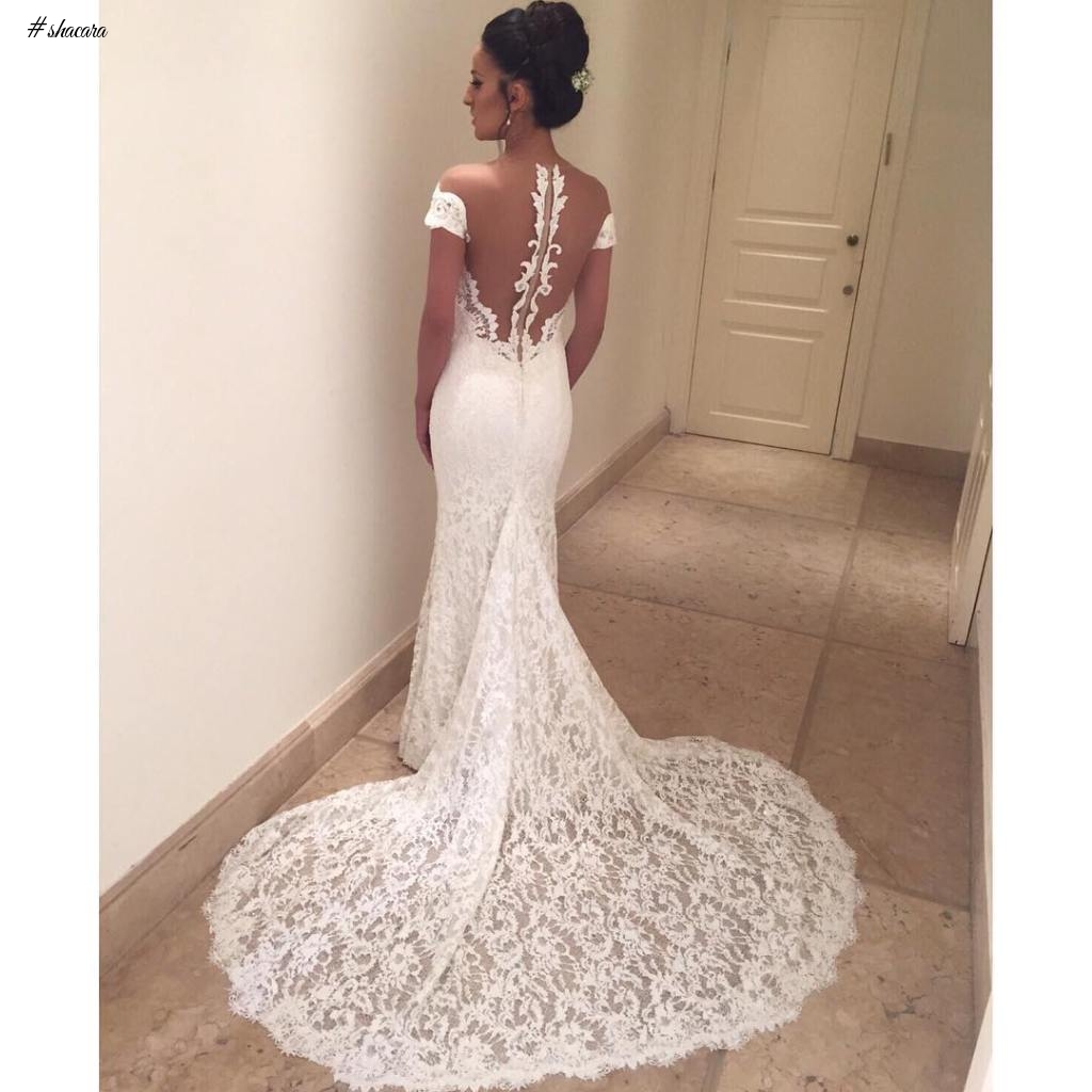 WE BRING TO YOU THE TRENDING, GLAMOROUS AND STUNNING NIGERIAN WEDDING DRESSES