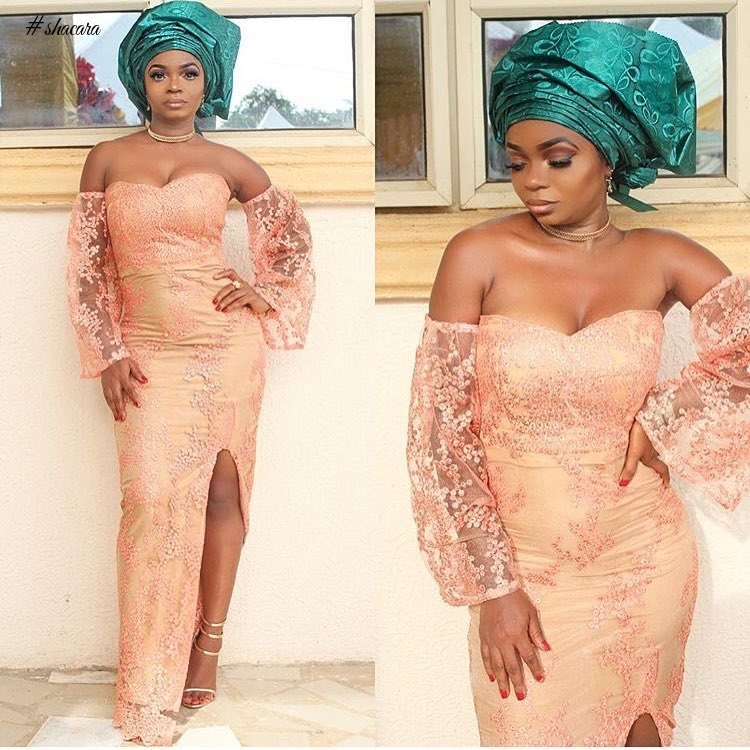 LACE ASO EBI STYLES JUST FOR YOU