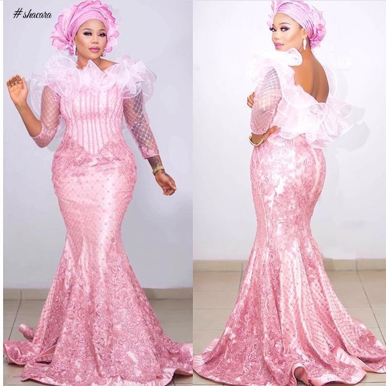 LACE ASO EBI STYLES JUST FOR YOU