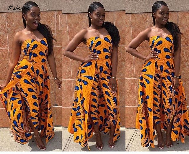 GET A DASH OF DAZZLE WITH THESE ANKARA STYLES