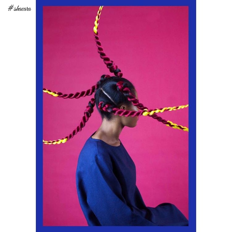 Medina Dugger is Celebrating The Art Of Nigerian Hair in Her Chroma Photo Series