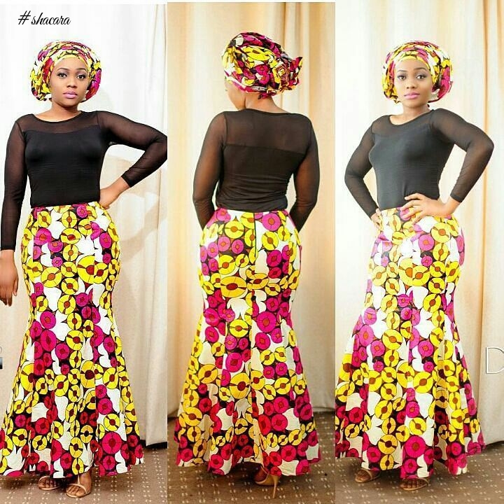 CHARMING LATEST ANKARA STYLES WE SAW OVER THE WEEKEND