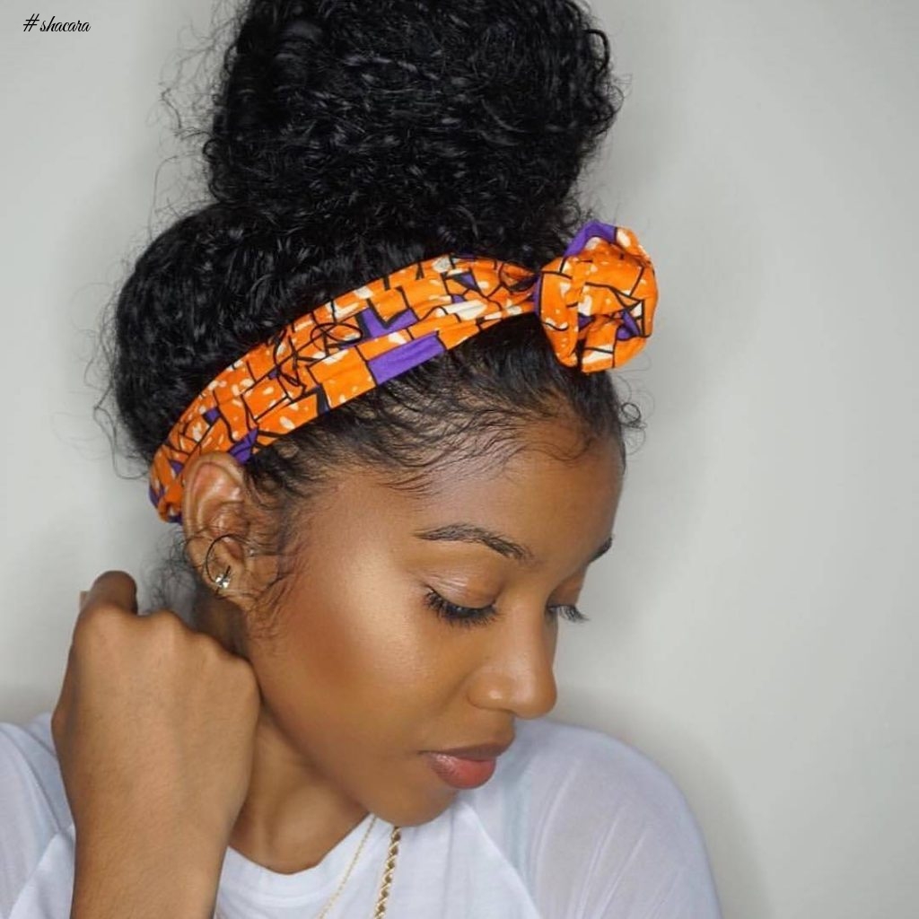 ANKARA HEAD WRAP IN PICTURES