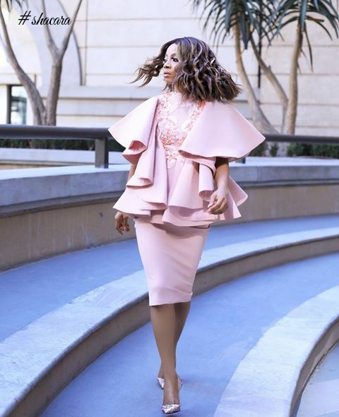 Toke Makinwa Takes Over South Africa In Style On Her Media Tour