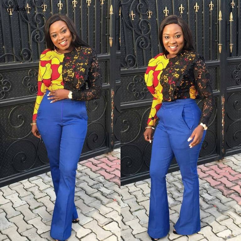 SIMPLE AND STYLISH! ANKARA TOPS FASHION QUEENS ARE SLAYING THIS WEEK