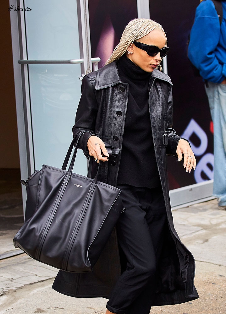 Take a Dive into the Effortless Cool of Zoë Kravitz’s Bag Collection