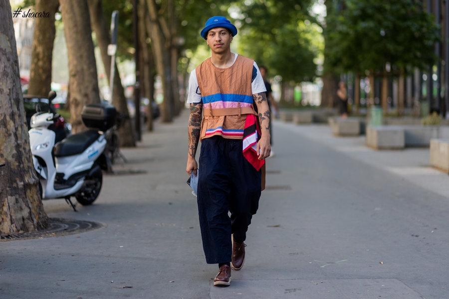 Dapper Dudes Take Over Paris During Men's Fashion Week
