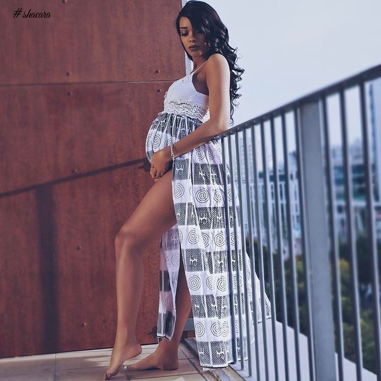 Guinea Bissau Style Blogger Olaj Arel Grants Us With 9 Month Of Amazing Pregnancy Images