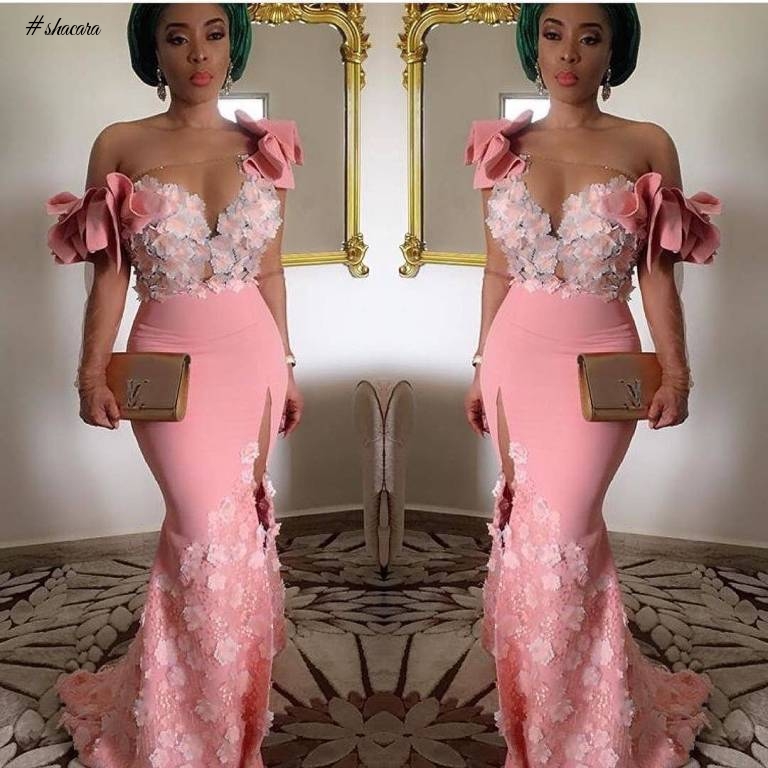 TRENDING FLORAL DETAILS ASO EBI LACE WE ARE CRUSHING ON THIS SEASON