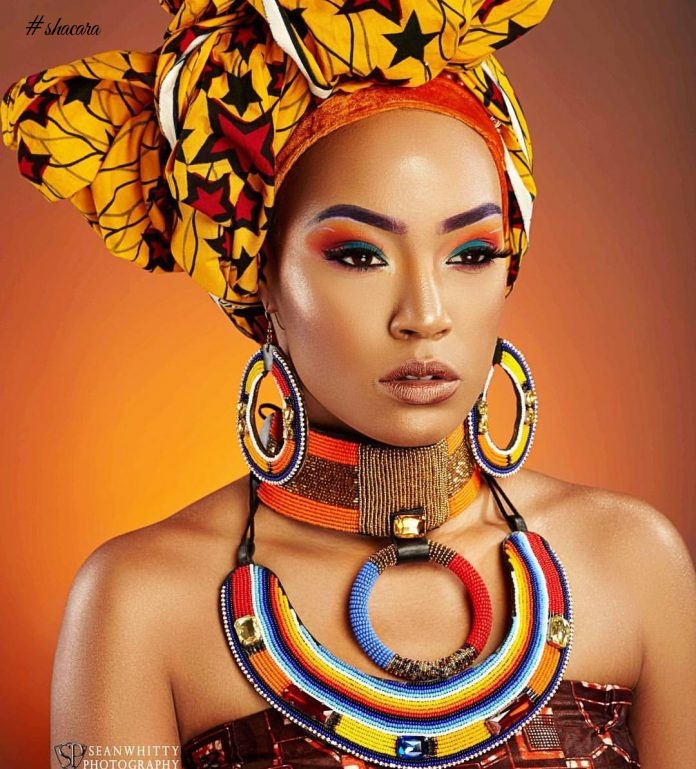 Fabulous Headwrap Editorial ‘AFRONATION’ With Amazing Kenyan Jewelry Shot By Sean Whitty