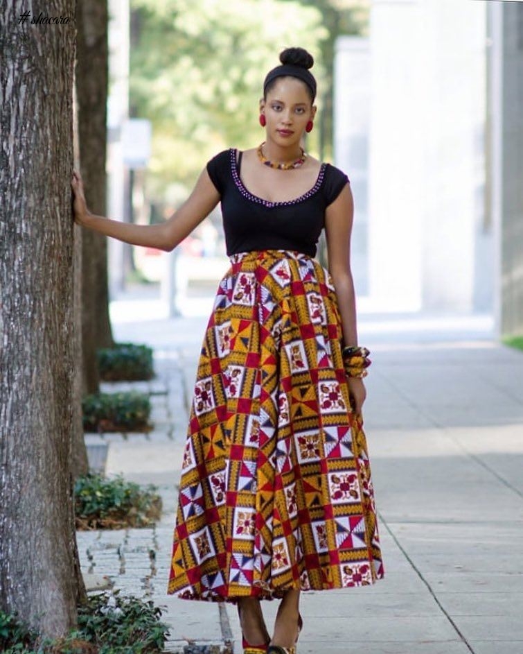 KEEP UP WITH THE TREND THIS WEEKEND IN LATEST ANKARA STYLES