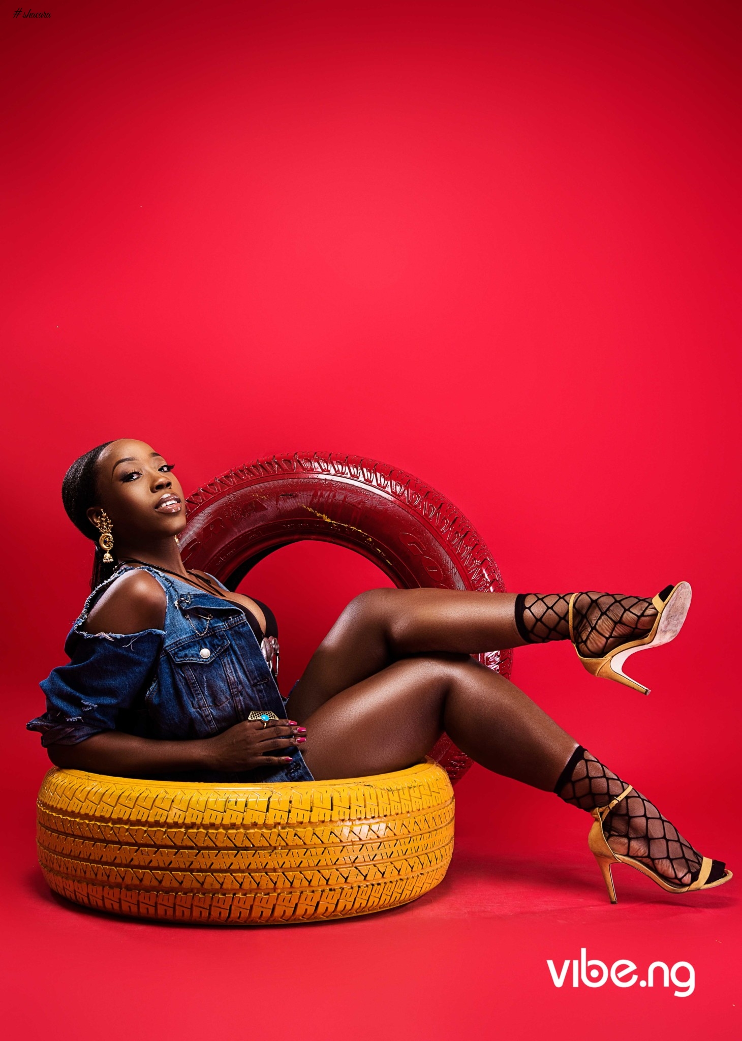 Saucing! Beverly Naya Is Hot On The Cover Of Vibe.Ng Magazine