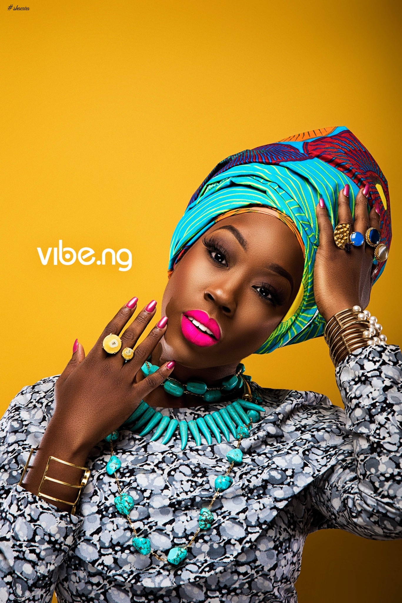 Saucing! Beverly Naya Is Hot On The Cover Of Vibe.Ng Magazine