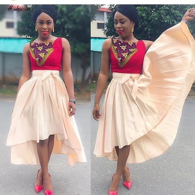 DAZZLE AND WOW IN THESE AMAZING ANKARA STYLES