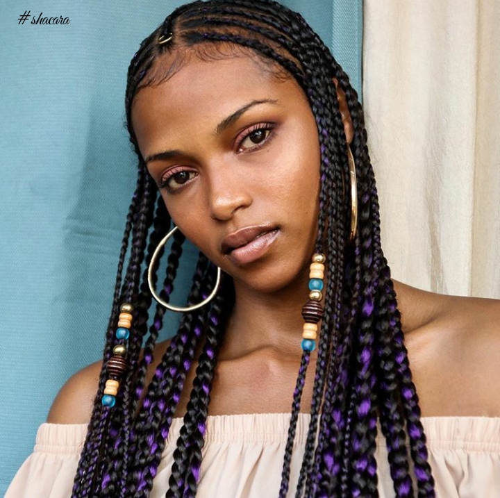 Looking For Awesome Ways To Slay Your Braids? Hair&Beauty Youtuber Kersti Pitre Has All The Styles