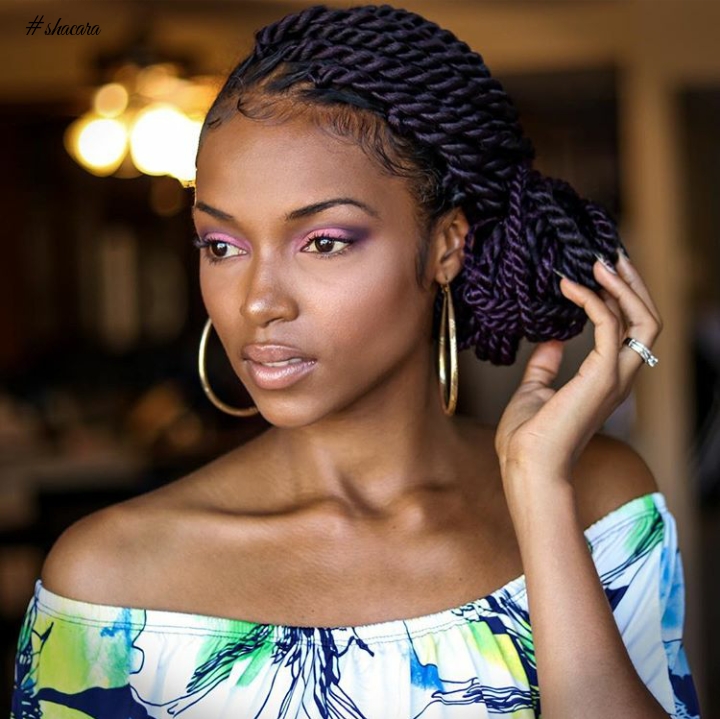 Looking For Awesome Ways To Slay Your Braids? Hair&Beauty Youtuber Kersti Pitre Has All The Styles
