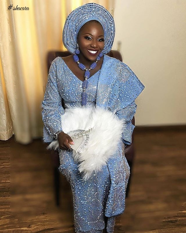 FABULOUS ASO OKE TRENDS FASHIONABLE BRIDES SLAYED OVER THE WEEKEND.