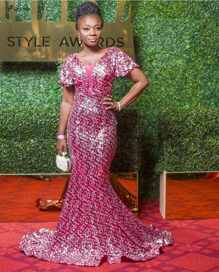 Red Carpet Glam From The Glitz Style Awards ft Becca, Stephanie Linus, Hajia4real And More