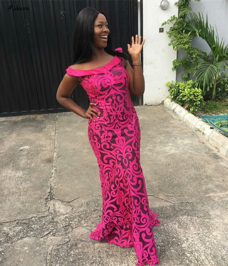 SET YOUR OWN FASHION TREND IN FABULOUS LACE ASO EBI STYLES