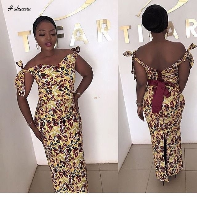 DAZZLE AND SHINE IN THESE CHIC ANKARA STYLES