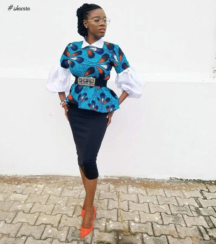Take A Look At These Stylist African Print Work-style Inspirations