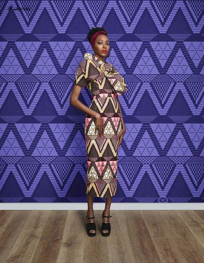 WE ARE SERIOUSLY IN LOVE WITH THIS STYLISH AUDREY BOW BEADED DRESS BY LANRE DA SILVA AJAYI