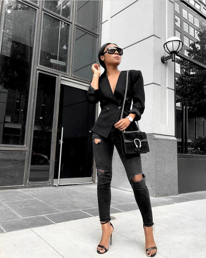 All Black Is Wining: Take A Look At How These Fashion Lovers Are Slaying The Look