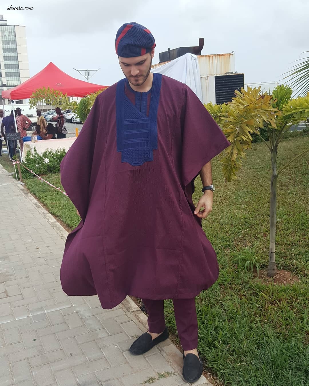 Demons Or Angels? Check Out The Hot Men At Banky W & Adesua Etomi’s Traditional Wedding