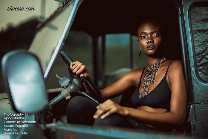 New Model Eugenia Is An Apocalyptic Survivor In Editorial Shoot ‘THE RIDE’ By Apag Studios