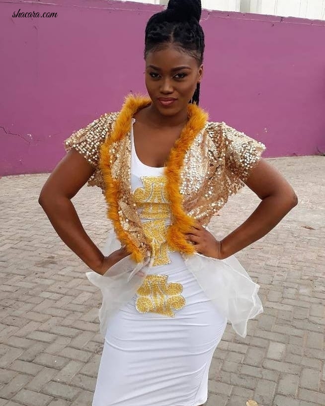 Ghanaian Singer/Songwriter Eshun Sparkles In A Piece From Bri Wireduah’s Adehyensroma Collection