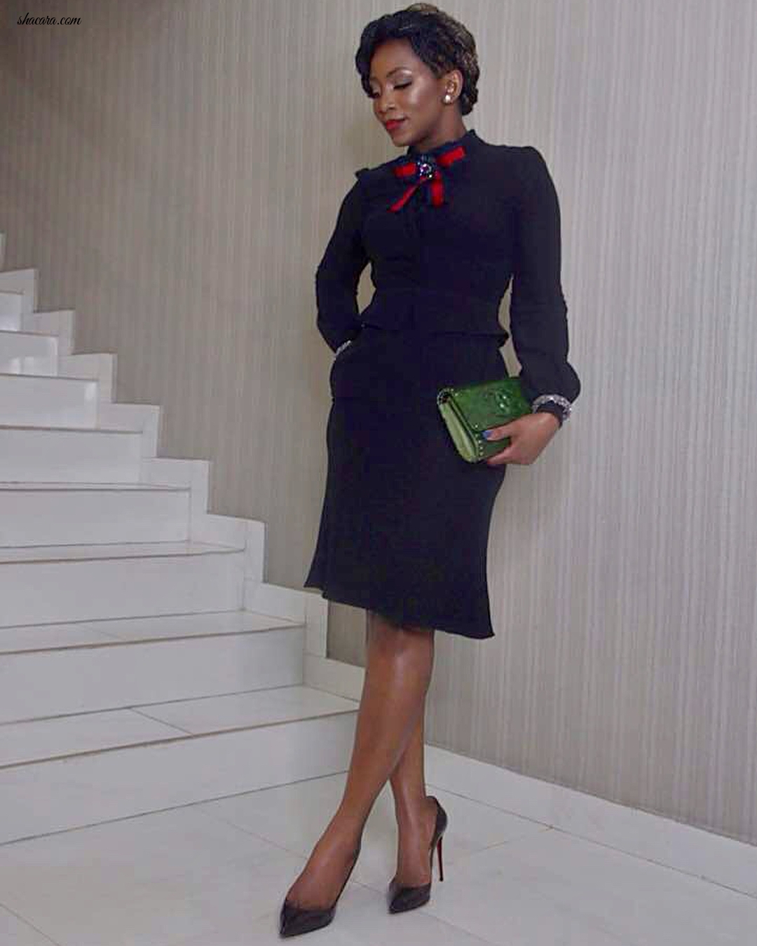 Genevieve Nnaji In Gucci & Makeup By IamDodos