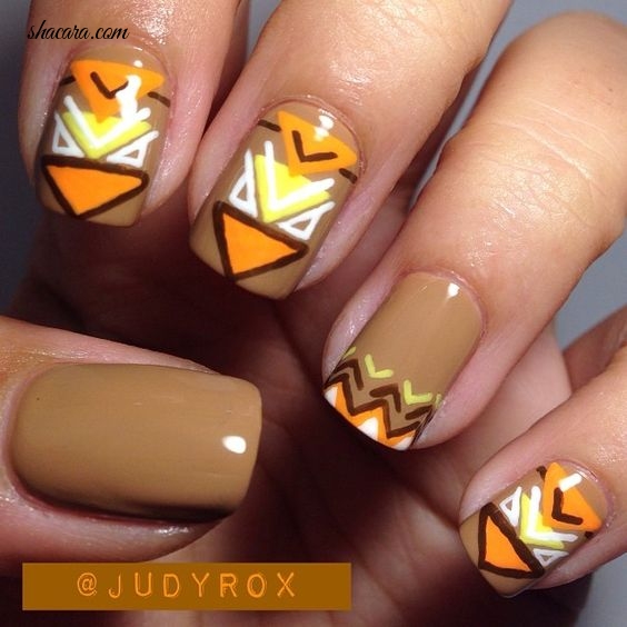 EMBRACE YOUR HERITAGE WITH THESE AFRICAN INSPIRED NAIL ART DESIGNS