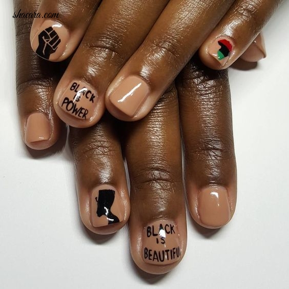 EMBRACE YOUR HERITAGE WITH THESE AFRICAN INSPIRED NAIL ART DESIGNS