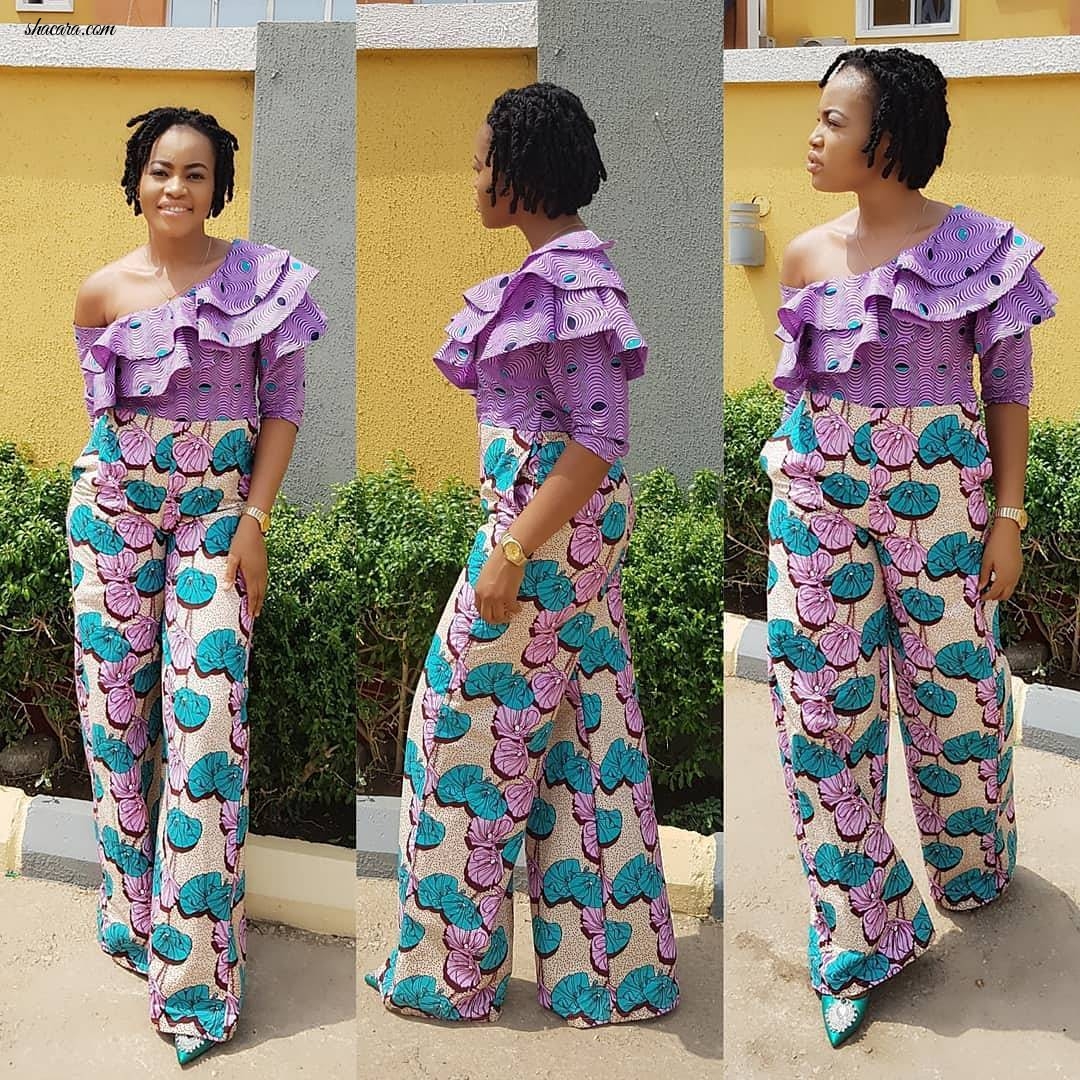 8 BEAUTIFUL ANKARA JUMPSUIT ONLY THE FASHIONISTAS ARE SLAYING THESE DAYS
