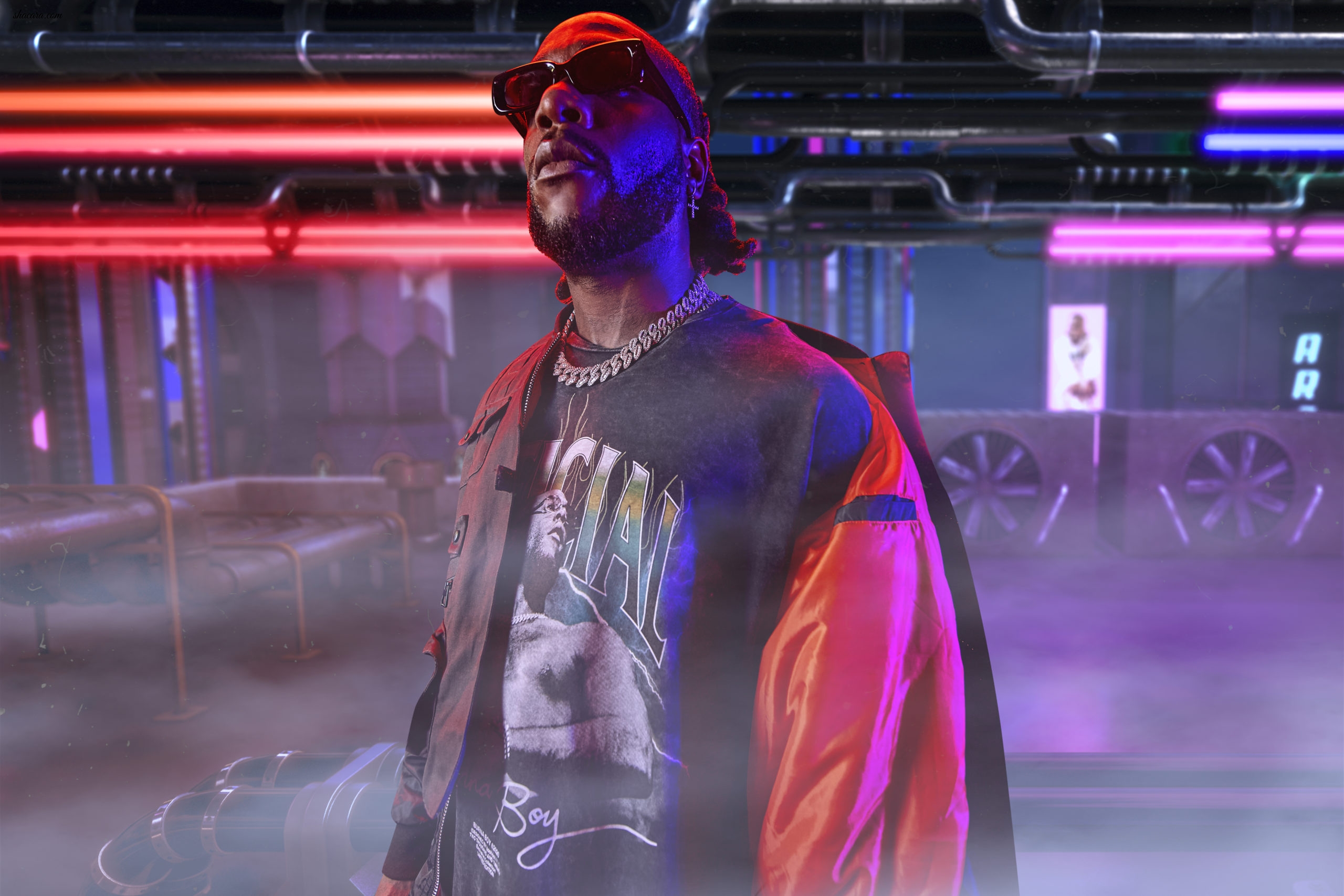 Twice As Stylish! Burna Boy Collaborates With boohooMAN On Vibrant Streetwear Collection