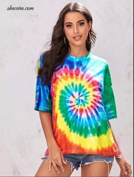 TIE AND DYE TSHIRT WE CAN’T STOP LOVING