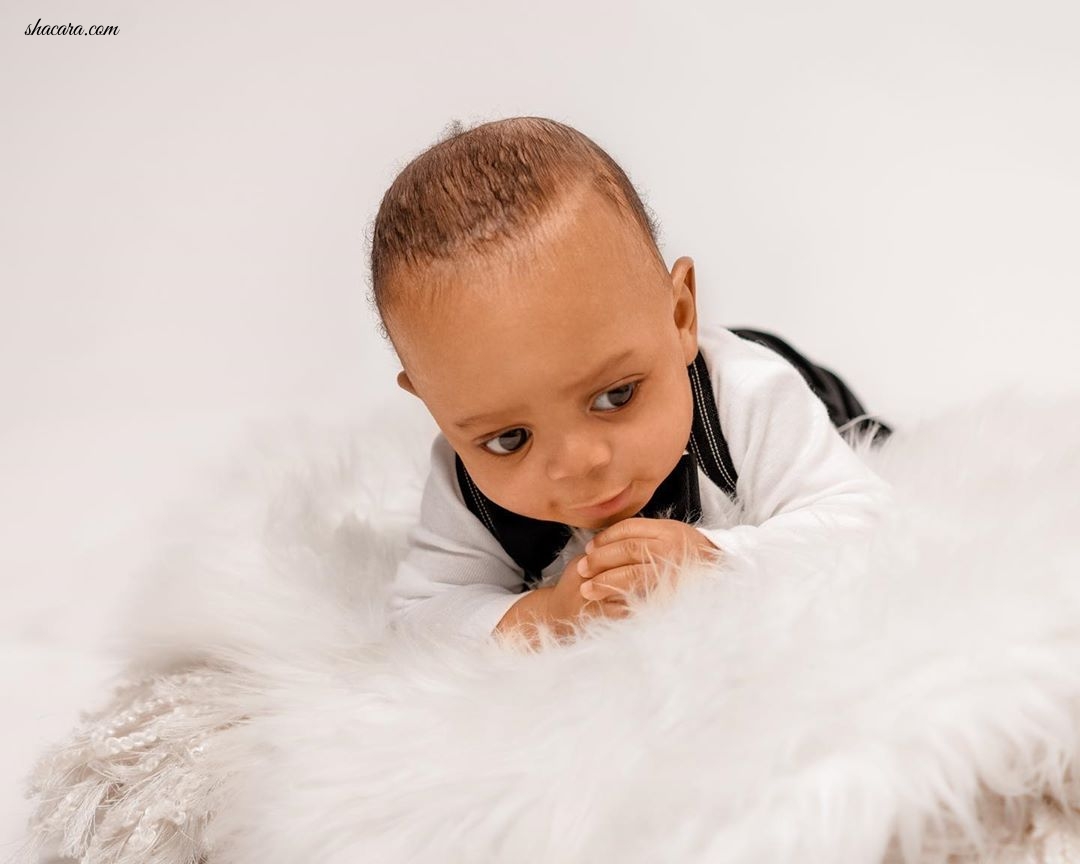So Cute! BBNaija’s Nina Ivy Shares First Photos Of Baby Denzel Kelly