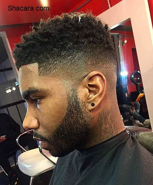 RENDING AND STYLISH FADE HAIRCUT FOR MEN