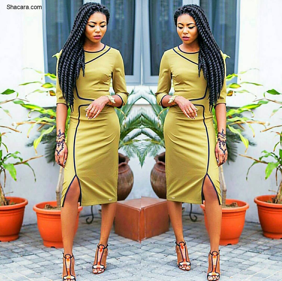 Nigeria women in the  Media fashion style collection