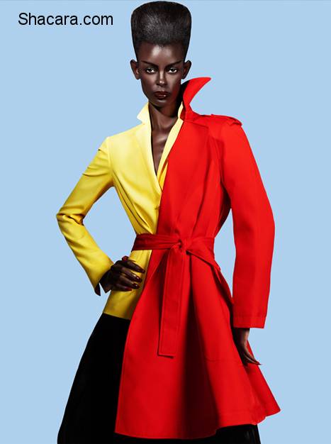 Rwandan Model Happy J Umurerwa for GLASSbook’s “Mix It Up” Style Feature