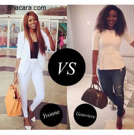 Instagram Style Battles: Genevieve Nnaji VS Yvonne Nelson