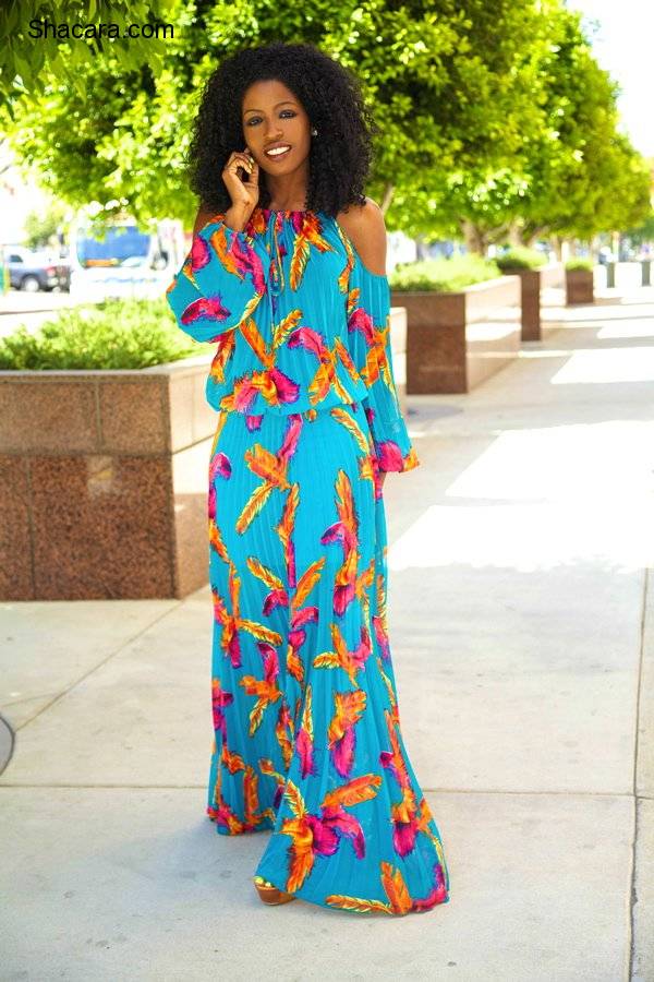 DRESSING UP YOUR MAXI DRESS WITH STYLE
