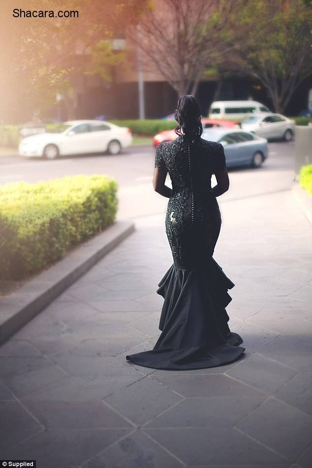 WILL YOU BE OPENED TO WEARING A BLACK WEDDING DRESS?