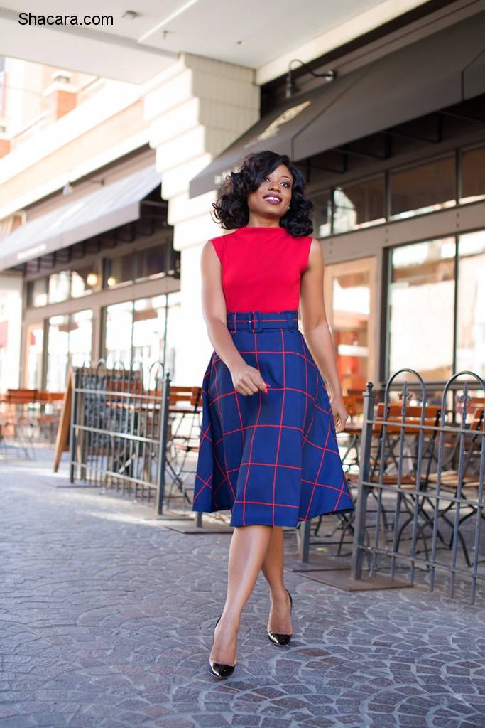 THE CHECKERED SKIRT YOU NEED TO CHECK OUT