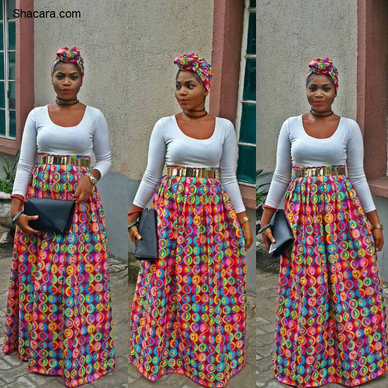 TURN-UP YOUR ANKARA STYLE GAME WITH ONE OF ALLURING STYLES